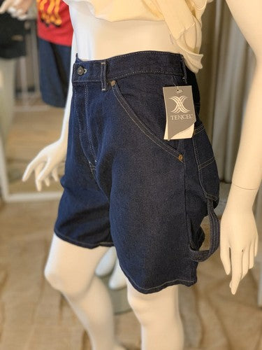 Bill Blass Blue Jean Stretch Shorts Denim Women's Size 10 NWT