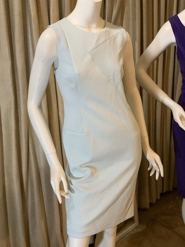 DKNY Women’s Textured Sleeveless Stretch Sheath Mint Dress Sz 10 NWT MSRP $129