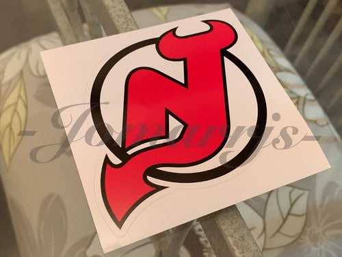 New Jersey Devils Hockey Team Logo NHL Sticker Decal Vinyl #NJDevils