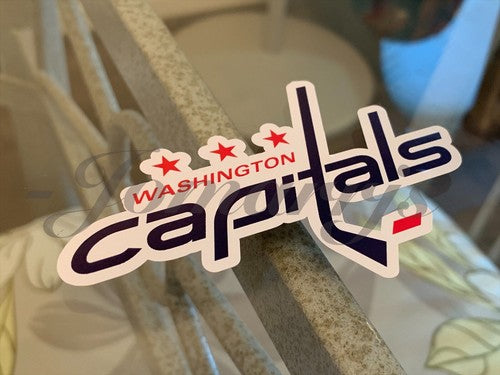 Washington Capitals Hockey Team Logo NHL Sticker Decal Vinyl #ALLCAPS