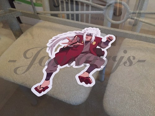 Naruto - Anime - Jiraiya Sticker Decal Vinyl Sign Comic binder laptop surface