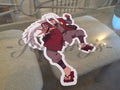 Naruto - Anime - Jiraiya Sticker Decal Vinyl Sign Comic binder laptop surface