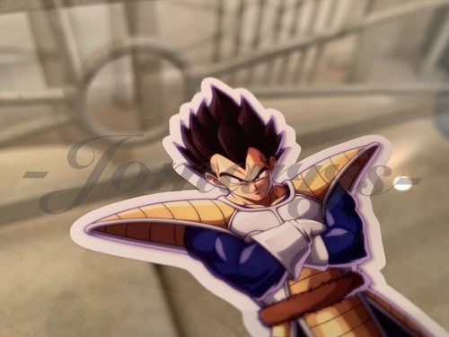 Dragon Ball Z Vegeta (e.) Sticker Vinyl Sign Comic DBZ super saiyans