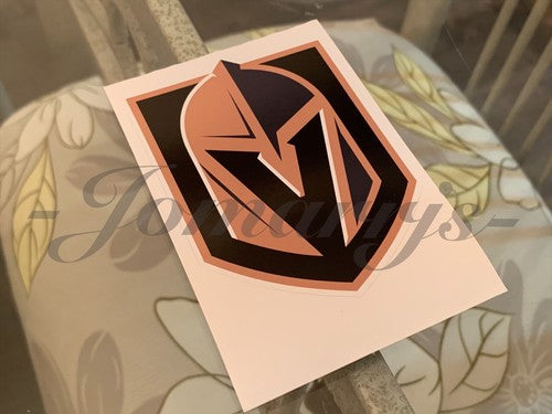 Vegas Golden Knights Hockey Team Logo NHL Sticker Decal Vinyl #VegasBorn