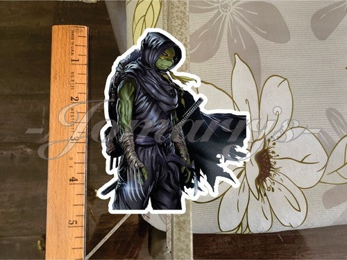Teenage Mutant Ninja Turtles - Jennika Custom Sticker Vinyl Decal wolverine