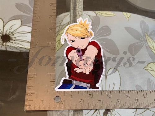 Fullmetal Alchemist - Anime - Riza Hawkeye Gun Custom Sticker Decal manga