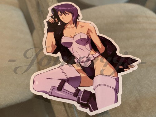 Ghost in the Shell - Anime - Major Motoko Kusanagi Sticker Decal Vinyl laptop C