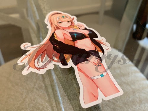 Xenoblade - Anime - Mythra Bikini Sun Fun Custom Sticker Decal Vinyl #a