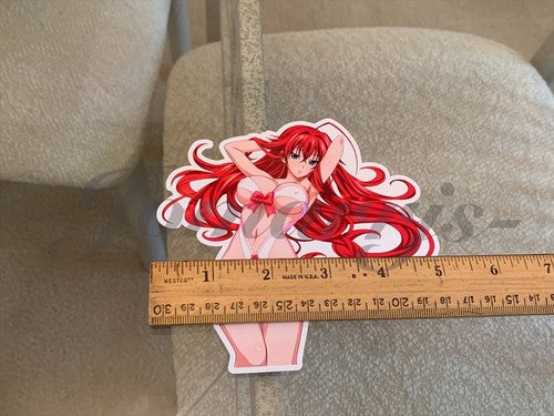 High School DxD Anime Rias Gremory Bikini Sun Fun Sticker Decal lingerie