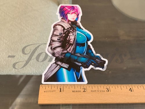Ghost in the Shell - Anime - Major Motoko Kusanagi Sticker Decal Vinyl laptop b
