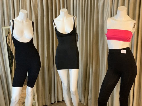 Skweez Couture Jill Zarin Seamless WYOB Shaper Lace Slip Black M Shapewear