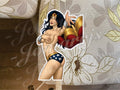 Wonder Woman Anime Princess Diana Bikini  Sticker Decal ecchi oppai waifu art 2