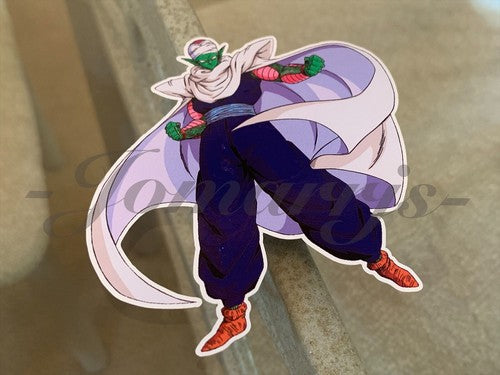 Dragon Ball Z Piccolo #1 Custom Colored Sticker Vinyl Comic DBZ super saiyan