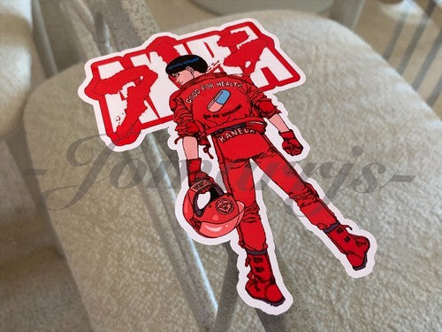 Akira - Anime - Shōtarō Kaneda Custom Sticker Decals Vinyl Sign lap top