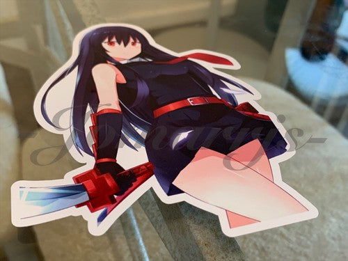 Akame ga Kill! - Anime - Akame Custom Sticker Decal Vinyl manga #7
