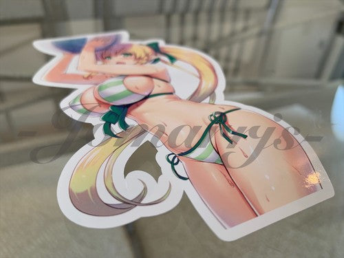 Sword Art Online - Anime Leafa Suguha Kirigaya Bikini Sun Fun Sticker SAO