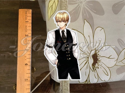 Fate - Gilgamesh Custom Colored Vinyl Sticker Decal 1 laptop car husbando waifu