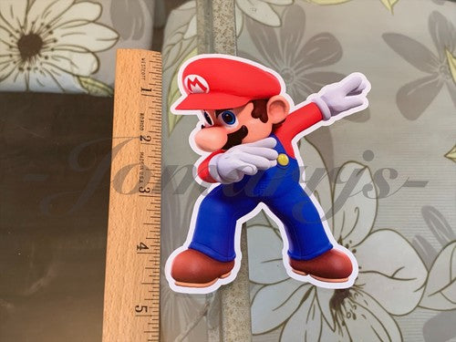 Super Mario - Anime - Mario Brothers Sticker Decal Vinyl Dab nintendo galaxy