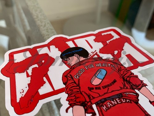 Akira - Anime - Shōtarō Kaneda Custom Sticker Decals Vinyl Sign lap top