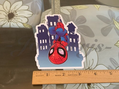Spiderman - Anime - Spider-Man Chibi Custom Sticker Decal Sign manga Marvel