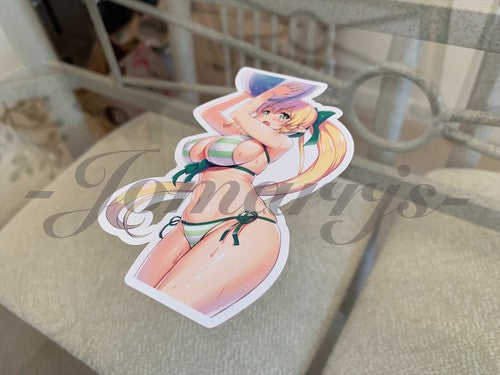 Sword Art Online - Anime Leafa Suguha Kirigaya Bikini Sun Fun Sticker SAO