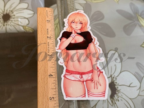 RWBY - Anime - Yang Xiao Long Sexy Custom Sticker Decal manga huntress