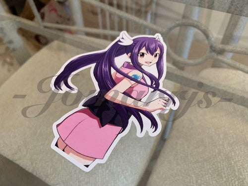 Fairy Tail - Anime - Wendy Marvell Sticker Vinyl Sign custom mage guild