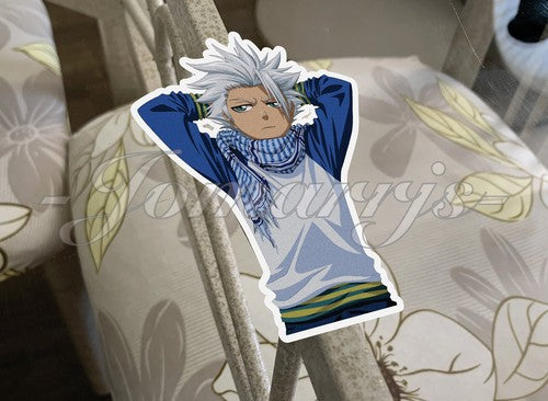 Bleach - Anime - Toshiro Hitsugaya Custom Colored Sticker Decal Vinyl 1. manga