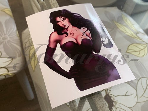 Fullmetal Alchemist - Anime - Lust Lascivious Ultimate Spear Sticker Decal manga