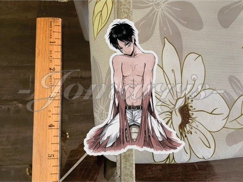 Attack on Titan - Anime - Eren Yeager Custom Sticker Decal Vinyl manga jeager