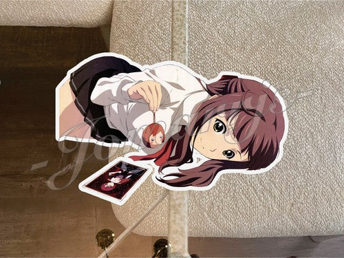 Wixoss Anime Suzuko Homura Custom Sticker Decal Vinyl 1 manga pin up girl laptop