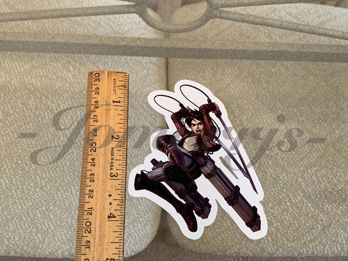 Attack on Titan - Anime - Eren Yeager Custom Sticker Decal Vinyl manga laptop