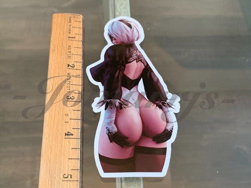 NieR Automata Anime 2B YoRHa Custom Sticker Decal Vinyl laptop bikini sun fun 34