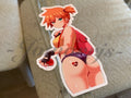 Pokemon - Anime Misty Kasumi Bikini Sun Fun Custom Sticker Decal Vinyl manga #2