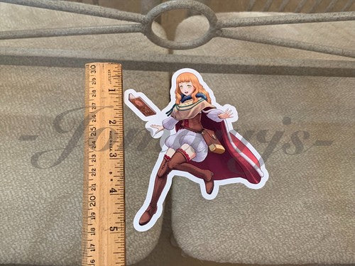 Black Clover - Anime - Mimosa Vermillion Sticker Vinyl Decal Custom manga laptop