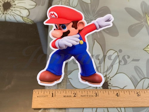 Super Mario - Anime - Mario Brothers Sticker Decal Vinyl Dab nintendo galaxy