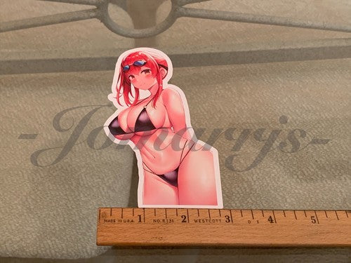 Azur Lane - Anime - Zara Bikini Sun Fun Custom Sticker Decal Vinyl #1