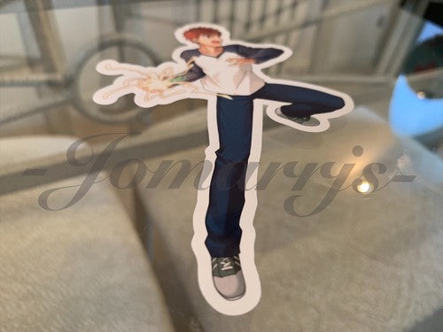 Fate - Anime - Shirou Emiya Sticker Vinyl Decal Custom manga laptop binder