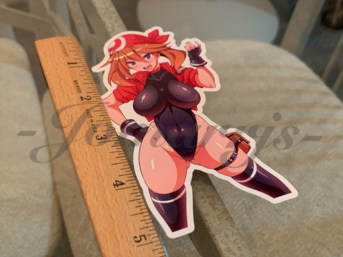 Pokemon - Anime - May Haruka Bikini Sun Fun Custom Sticker Decal Vinyl manga #3