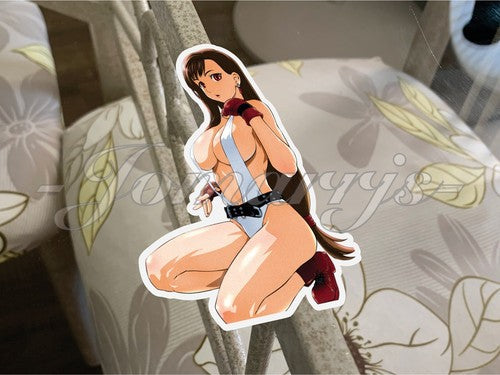 Final Fantasy Anime Tifa Lockhart Bikini Sun Fun Sticker Decal Vinyl FF7 xii #4