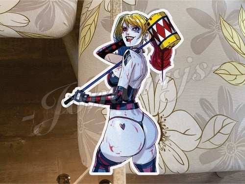 Suicide Squad Anime Harley Quinn Sticker Decal Vinyl laptop bikini DC Comics 2