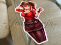 Pokemon - Anime - Hilda Touko Custom Sticker Decal Vinyl manga b.