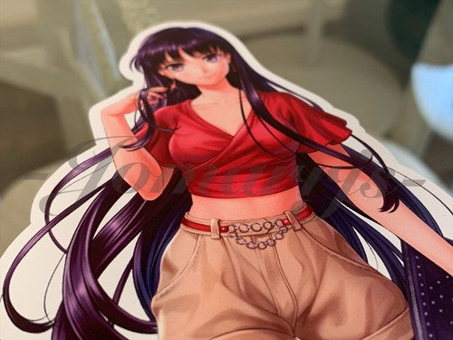 Sailor Moon - Anime - Sailor Mars Hino Rei Custom Sticker Decal Vinyl a.