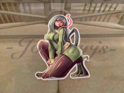 My Hero Academia - Anime - Froppy Tsuyu Asui (a.) Sticker Vinyl manga sexy