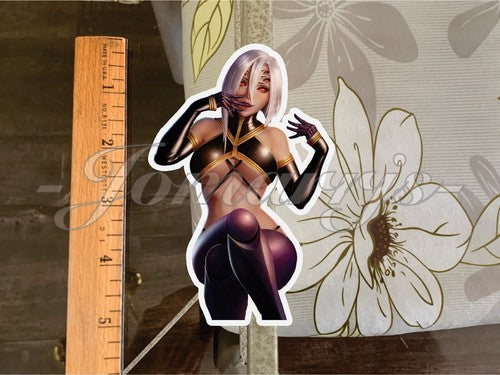 Monster Mesume Anime Rachnera Arachnera Bikini Sun Fun Sticker art ecchi a.
