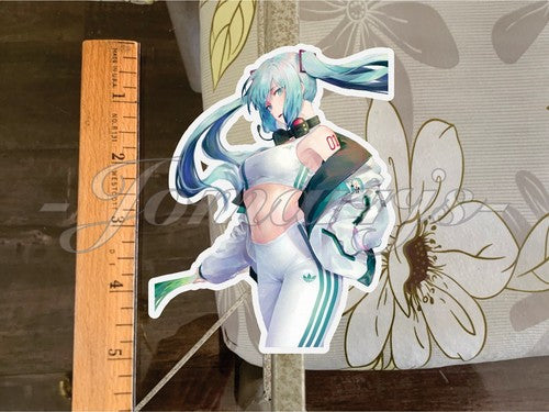 Vocaloid Anime Hatsune Miku “Impossible Is Nothing” Sticker manga ecchi sexy