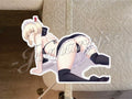 Fate Anime Saber Maid Custom Sticker Vinyl Decal ecchi pinup lewd manga laptop