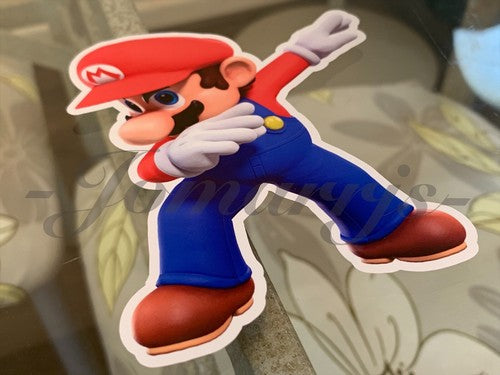Super Mario - Anime - Mario Brothers Sticker Decal Vinyl Dab nintendo galaxy