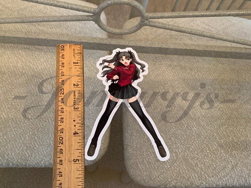 Fate - Anime - Rin Tohsake Sticker Vinyl Decal Custom manga laptop binder