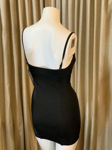 Skweez Couture Jill Zarin Seamless WYOB Shaper Lace Slip Black M Shapewear